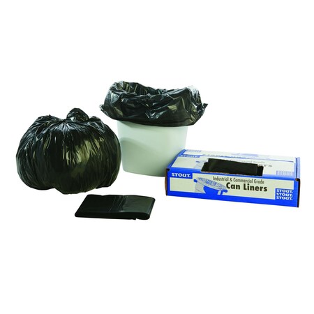 Stout By Envision Total Recycled Content Trash Bag, 710 Gallon Bag, Comes in a Pallet, PK27000 T2424B10-PL